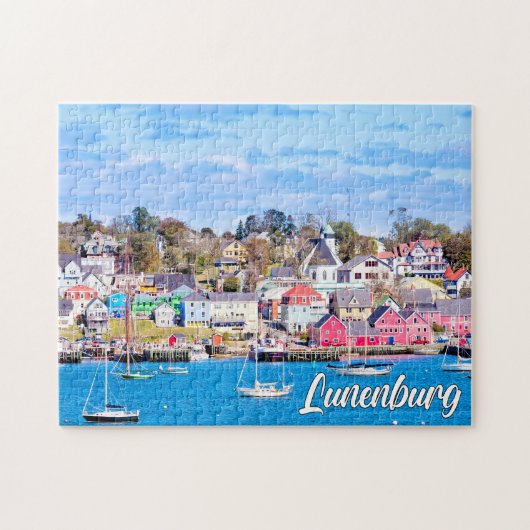 Lunenburg, Nova Scotia, Canada ジグソーパズル (横)