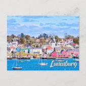 Lunenburg, Nova Scotia, Canada ポストカード (正面)