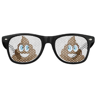 Lunette Emoji caca レトロサングラス