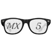 Lunettes de fête MX5 レトロサングラス (正面)