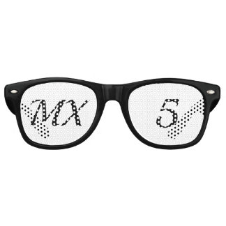 Lunettes de fête MX5 レトロサングラス