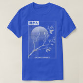 Lung Cancer Awareness Sakura Cherry Blossom  Tシャツ (デザイン正面)