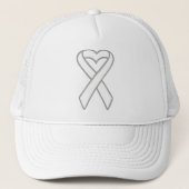Lung Cancer Ribbon キャップ (正面)
