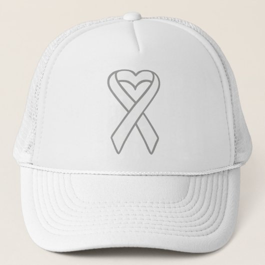 Lung Cancer Ribbon キャップ (正面)