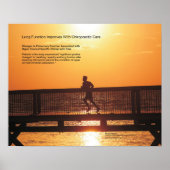 Lung Function Improves With Chiropractic Care ポスター (正面)