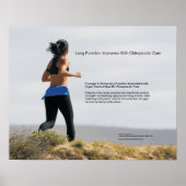 Lung Function Improves With Chiropractic Care ポスター (正面)
