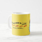 Lungs Love コーヒーマグカップ (正面左)