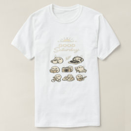 LUNIO™ Minima | いい土曜日 | のんびりした週末のひととき Tシャツ