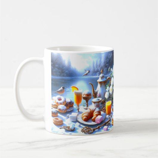 L'univers merveilleux du matin -  コーヒーマグカップ (左)