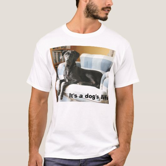 Lunkのそれは犬の生命です Tシャツ (正面)