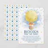 Luňový Vzduchový Balón Knihy Pre Bábätko エンクロージャーカード (正面/裏面)