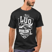 LUOの問題 Tシャツ (正面)