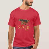 LUPA ROMANA SPQR Tシャツ (正面)