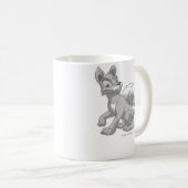 Lupeの銀 コーヒーマグカップ (正面右)