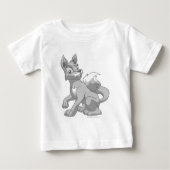 Lupeの銀 ベビーTシャツ (正面)