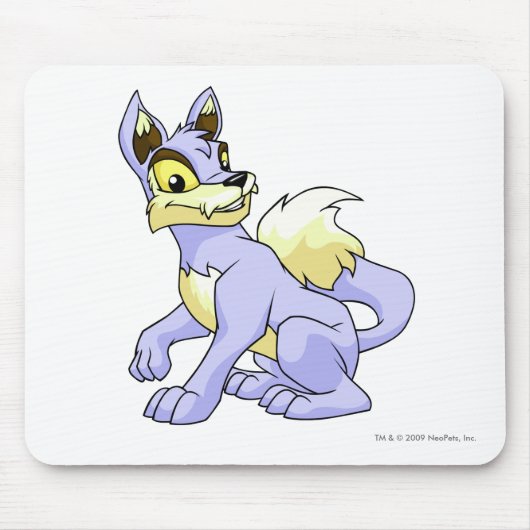 Lupeの青 マウスパッド (正面)