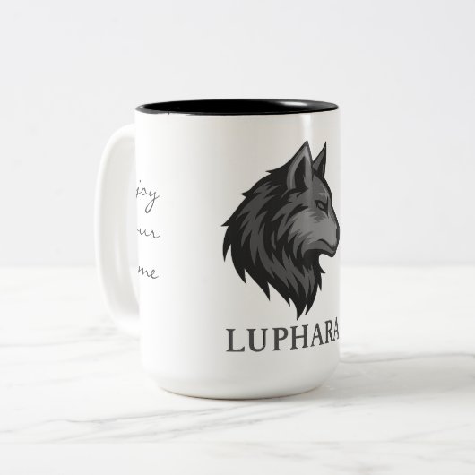 LUPHARA オオカミ マグ (正面左)