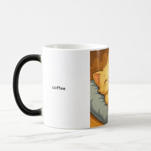 luphara cat mug モーフィングマグカップ (左)