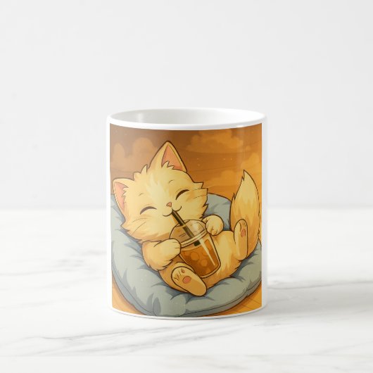 luphara cat mug モーフィングマグカップ (中央)
