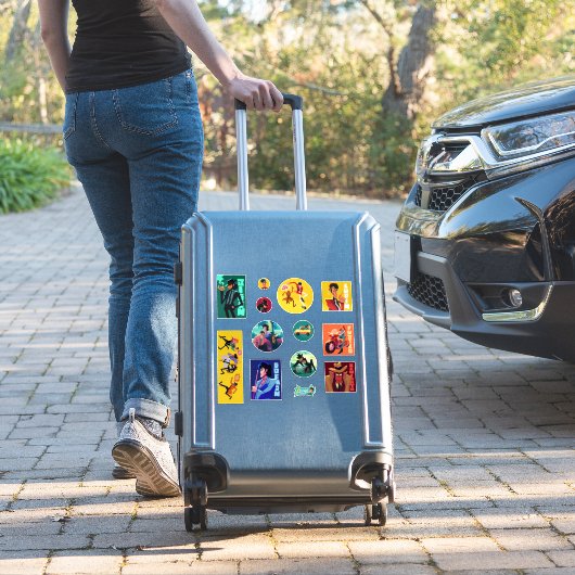 Lupin III 12 sticker set シール (スーツケースインサイチュ)