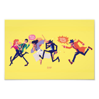 Lupin III the third heist print フォトプリント