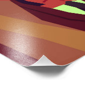 Lupin III the third Zenigata medium art print フォトプリント (角)