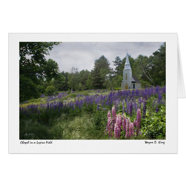 Lupine分野カードのチャペル (正面横)