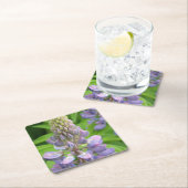 lupine3 スクエアペーパーコースター (インサイチュ)