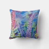 "Lupines"の装飾用クッション クッション (裏面)