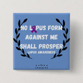Lupus Awareness Button 缶バッジ (正面)