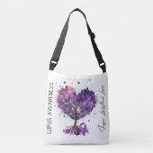 Lupus Awareness Tote Bag クロスボディバッグ (正面)