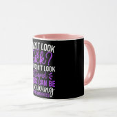 Lupus Mug, Invisible Chronic Illness Pain Gift マグカップ (正面右)