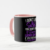 Lupus Mug, Invisible Chronic Illness Pain Gift マグカップ (正面左)