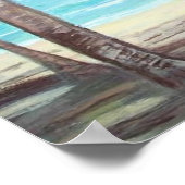 Luquilloビーチ,プエルトリコポスター ポスター (角)