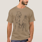 Lurcher en Co Tシャツ (正面)
