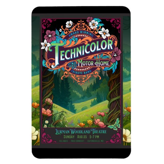 Lurman Woodland 2024 マグネット (縦)