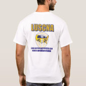 LUSCNAのTシャツ Tシャツ (裏面)