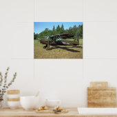 Luscombe, T-8F, 1948_クラシックAviation ポスター (キッチン)