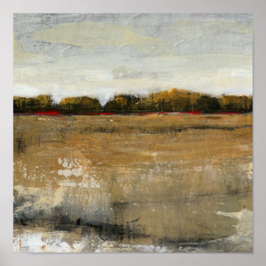 Lush Green Countryside Landscape ポスター (正面)