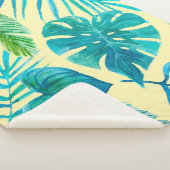 Lush greenery of tropical plants from jungle. Endl シェルパブランケット (3/4)