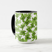 Lush Moments: Nature-Inspired Coffee Mug マグカップ (正面左)