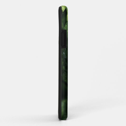 Lush Monstera Leaves with Morning Dew Drops Case-Mate iPhoneケース (裏面/右)