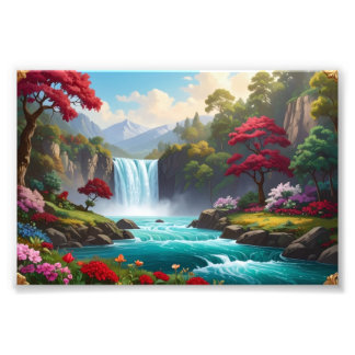 Lush" "Nature Fantasy Art Print フォトプリント