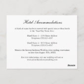 Lush Pink Peoniesフローラ宿泊 ポストカード (裏面)