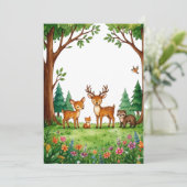 Lush Woodland Meadow Illustration (スタンド正面)