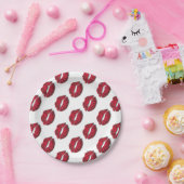 Lushiousの唇 ペーパープレート (パーティー)