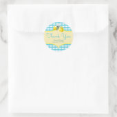 Lussy Lemon Thank You Stickers ラウンドシール (バッグ)