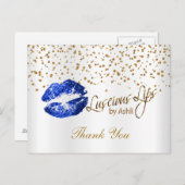 Lussy Lips – ありがとう ポストカード (正面/裏面)