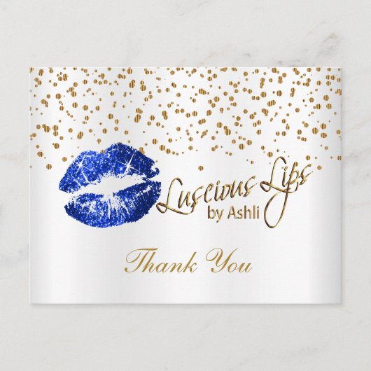 Lussy Lips – ありがとう ポストカード (正面)