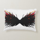 Lust Abstract 7 Deadly Sins Alcohol Ink Art アクセントクッション (裏面)